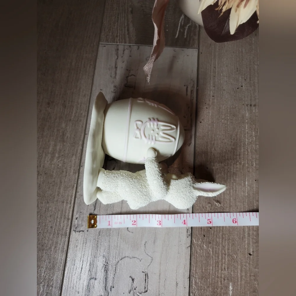 Vintage 1996 Snowbunnies Department 56 I'll Color the Easter Egg NWOT